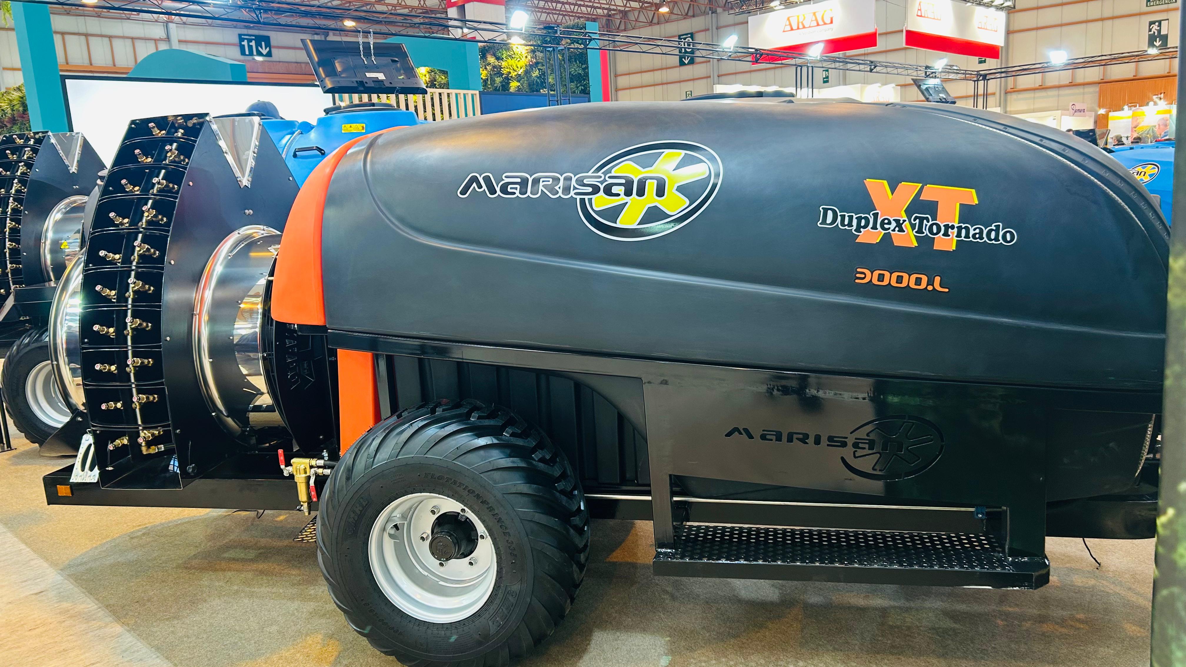 MRL 400/60-15.5 Floatation Prince 335 tyre on Marisan Duplex Tornado XT 3000L in Spain